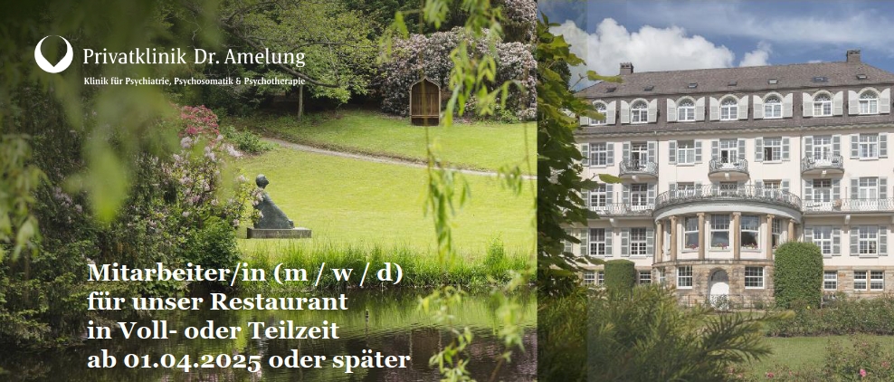 Mitarbeiter/in (m / w / d) für unser Restaurant in Voll- oder Teilzeit ab 01.04.2025 oder später